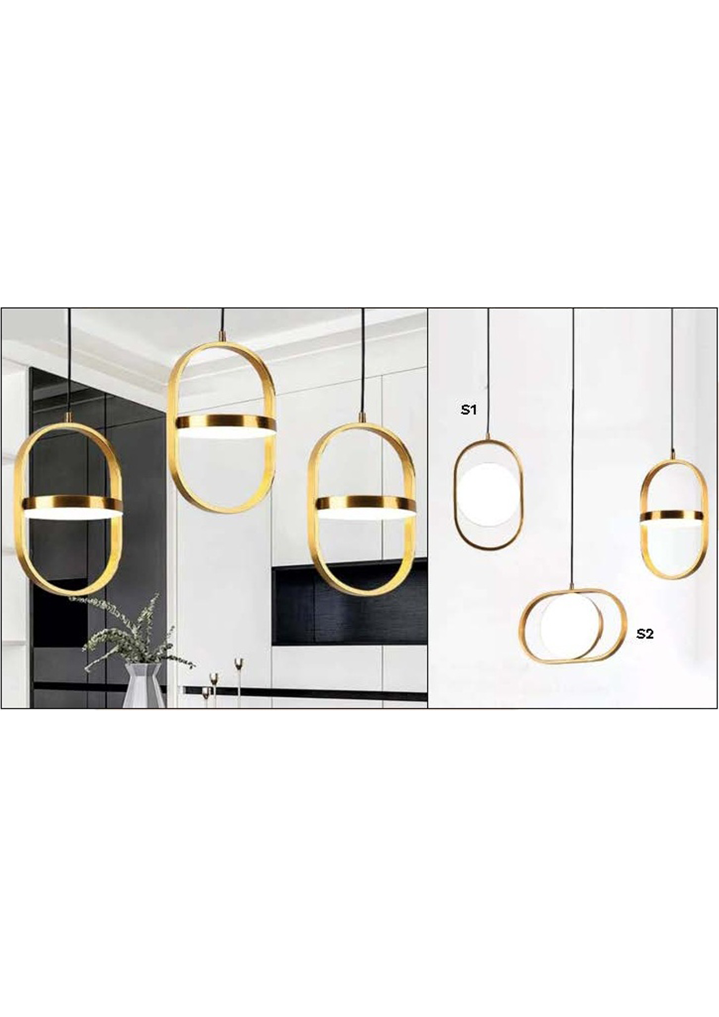 Beyond Lights - Gold Ring Pendant- GL